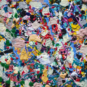 Art Lover No.182, 40x40cm, acrylic on canvas, 2026 by Vuk Vuckovic.JPG