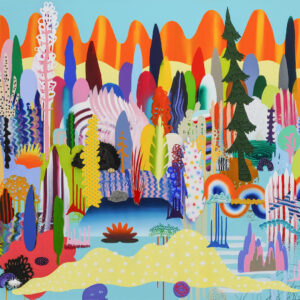 Forest, 114x195 cm, acrylic on canvas,2026