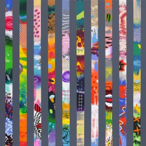 Parallel Universes, 100x150cm, acrylic on canvas, 2023