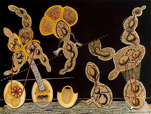 The gramineous bicycle garnished with bells the dappled fire damps and the echinoderms bending, www.wikiart.org