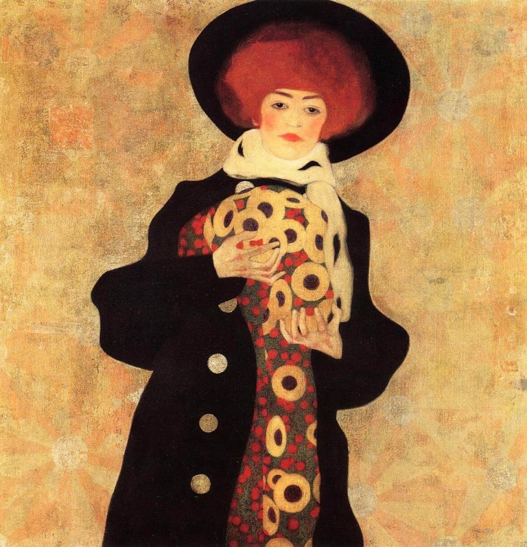 Woman with black hat, www.wikiart.org